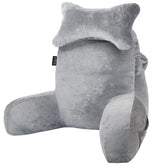 SLIGUY reading pillow backrest with arm support for ergonomic comfort in bed