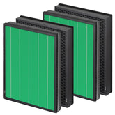 Smilyan Coway Airmega Max2 replacement filter pack, front view, designed for quick, tool-free installation.