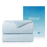 Snuggle Sac natural viscose cooling comforter in queen size with breathable fabric for hot sleepers