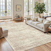 Soalmost 6x9 rug with non-slip backing for safer living spaces
