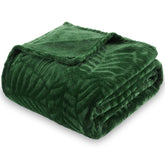 SOCHOW soft flannel fleece throw blanket delivers cozy warmth on cool evenings.