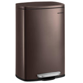 SongMics 20-gallon trash can front view showing spacious capacity for daily kitchen use