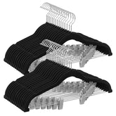 Songmics velvet pants hanger set shows 30 pieces in a slim, sturdy design.
