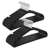 SongMics clothes hangers with 0.2-inch thin profile for extra closet space.