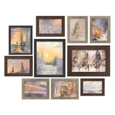 SONGMICS collage picture frames set ten, front view, ideal for wall gallery displays.