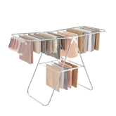 SONGMICS drying rack showing 24 rods for large loads