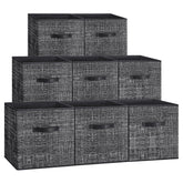 SONGMICS storage cubes on a shelf offer sturdy 13x13 inch organization