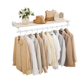 SongMics wall-mounted rack with top shelf for organized storage on the wall.