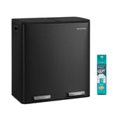 SONGMICS double-compartment front view for organized sorting in the kitchen