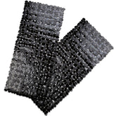 SONGZIMING pebble-design bathtub mat top view for slip resistance