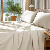 Sonoro Kate 1000tc Egyptian cotton fabric close-up highlighting premium softness.