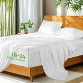 SONORO KATE bamboo-derived viscose sheets offer luxurious softness and breathability.