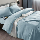 SONORO KATE bed sheet set flat sheet offers silky-soft cooling comfort.