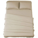 SONORO KATE ultra-soft microfiber sheets close-up showing plush comfort