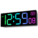 Soobest clock front view shows a large display for easy reading