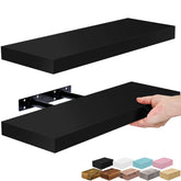 Sorbus floating shelf mounted on wall showing space-saving display and clean lines