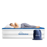 SoundAsleep Dream Series ComfortCoil technology shows a stable sleep surface for two.