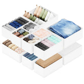 SpaceAid large square drawer organizer bin for tidy dresser drawers and easy access.