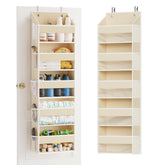 SpaceAid over-the-door organizer with front pockets for quick access