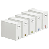 SpaceAid sheet organizer with window front helps identify color at a glance for quick closet edits.