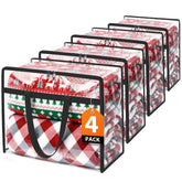 SpaceTrove clear storage bags showing contents clearly for easy identification