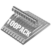 SPECILITE wire hangers 100-pack for sturdy daily wardrobe organization