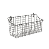 Spectrum Extra Large Wire Wall Mount Front View shows easy access for towels and snacks