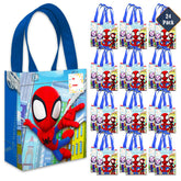 Spidey and His Amazing Friends party favor bags with vibrant artwork ideal for kid loot bags.