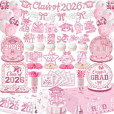 ssailue decor Class of 2026 banner creates a polished graduation backdrop for photos