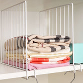 SSAWcasa shelf dividers side view show sturdy metal build for organized spaces
