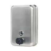 Stardrix wall-mount dispenser front view, 1100ml capacity for busy bathrooms