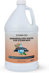 Steam & Go bottle pour for fast steam and streak-free floors