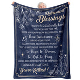 Stelogiift retirement blanket 50x60 offers cozy warmth for at-home relaxation.