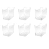 Sterilite medium bin on a standard shelf for quick access and visibility