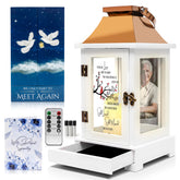 STILLWIND Memorial Lantern with photo frame for cherished memories