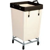 STO STO laundry hamper with wheels showing easy transport and 160L capacity