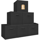 STORAGE MANIAC 13-inch front-view bin for easy shelf access and sturdy organization.