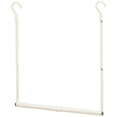 STORAGE MANIAC adjustable closet rod extender fully expanded boosts closet space