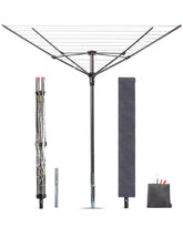 Storage Maniac umbrella drying rack fully assembled for quick use and ample space.