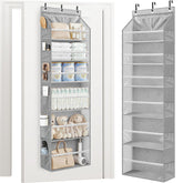 Storage Maniac over-the-door organizer with large capacity for bathroom essentials