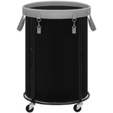 Storage Maniac rolling laundry hamper with wheels for effortless room-to-room transport.