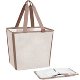 STORAGE MANIAC collapsible basket in pop-up action ready for quick setup