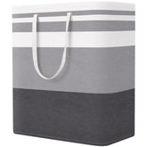 StorageRight collapsible-laundry-hamper shows space-saving design for easy storage.