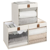 StorageWorks 11x11 storage cube with clear window for quick item visibility