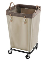StorageWorks 160L laundry basket with wheels for smooth, effortless transport around the home