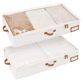 StorageWorks large under-bed storage lid for quick content visibility.
