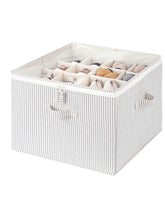StorageWorks shoe cubby with clear lid shows easy access and dust protection