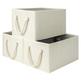 StorageWorks storage baskets for shelves with foldable design for easy organization.