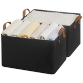 StorageWorks storage bins with a sturdy metal frame offering reliable upright support.