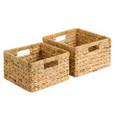 StorageWorks wicker basket large closeup weave for sturdy organization